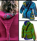 3 hoods - 3 crochet patterns by Sylvie Damey